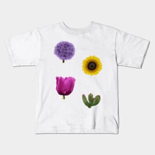 Beautiful Flowers Selection Pack Kids T-Shirt